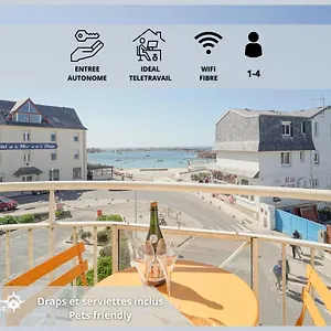  Appartement Le 123 Armoric - Balcon Vue - 50m De La - Confort Et Moderne - 70m2